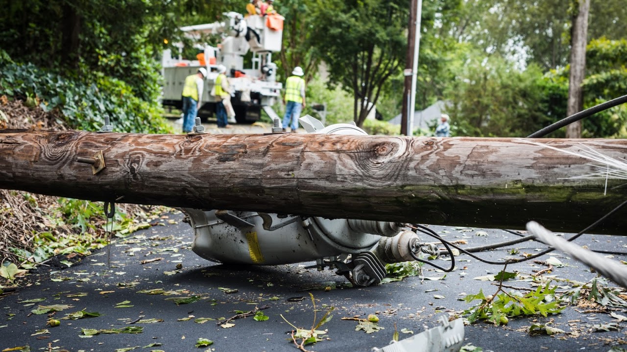 damaged electrical wire